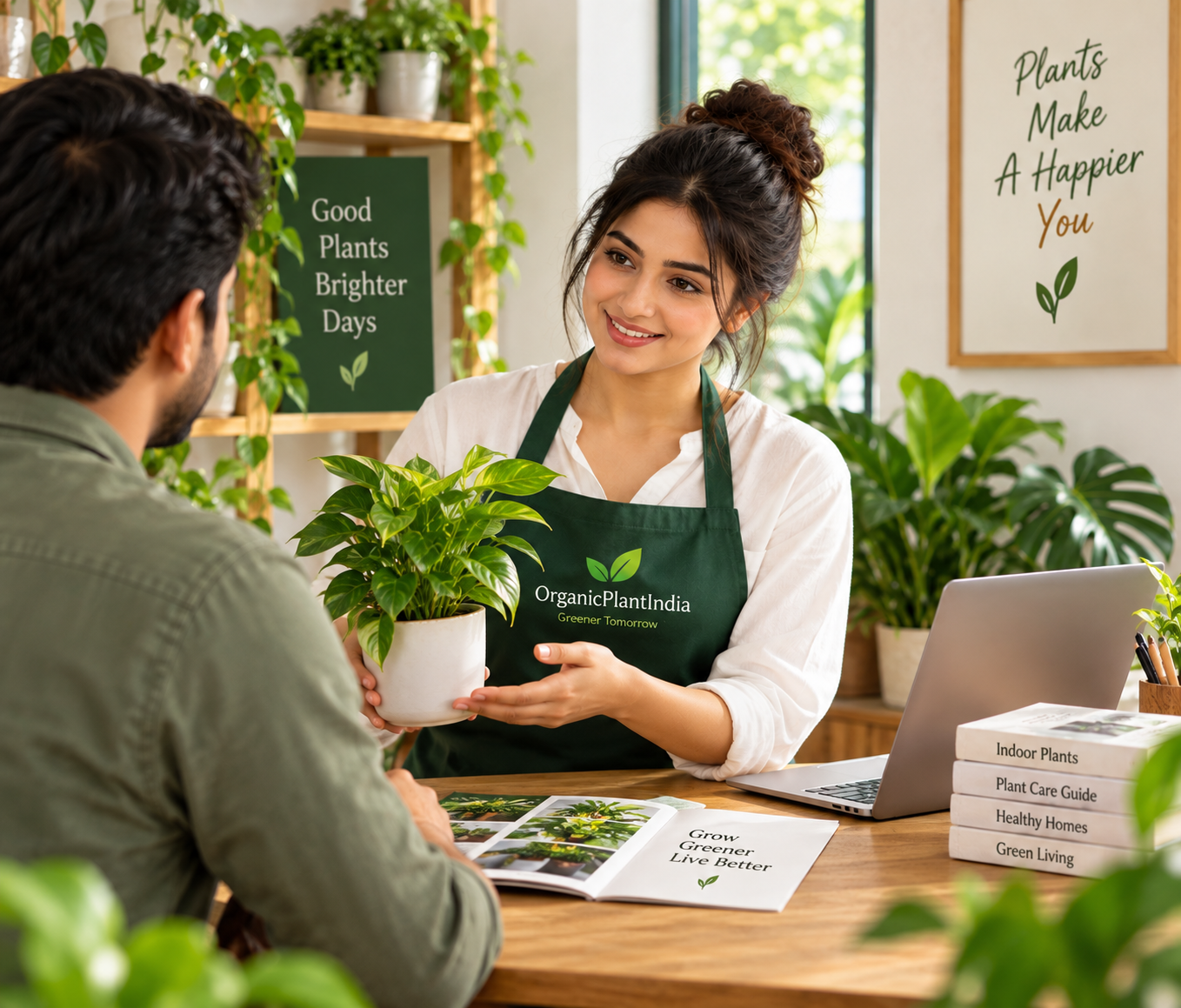 Plant care consultation