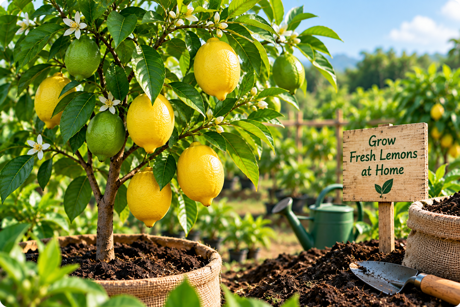 Lemon Plant Care
